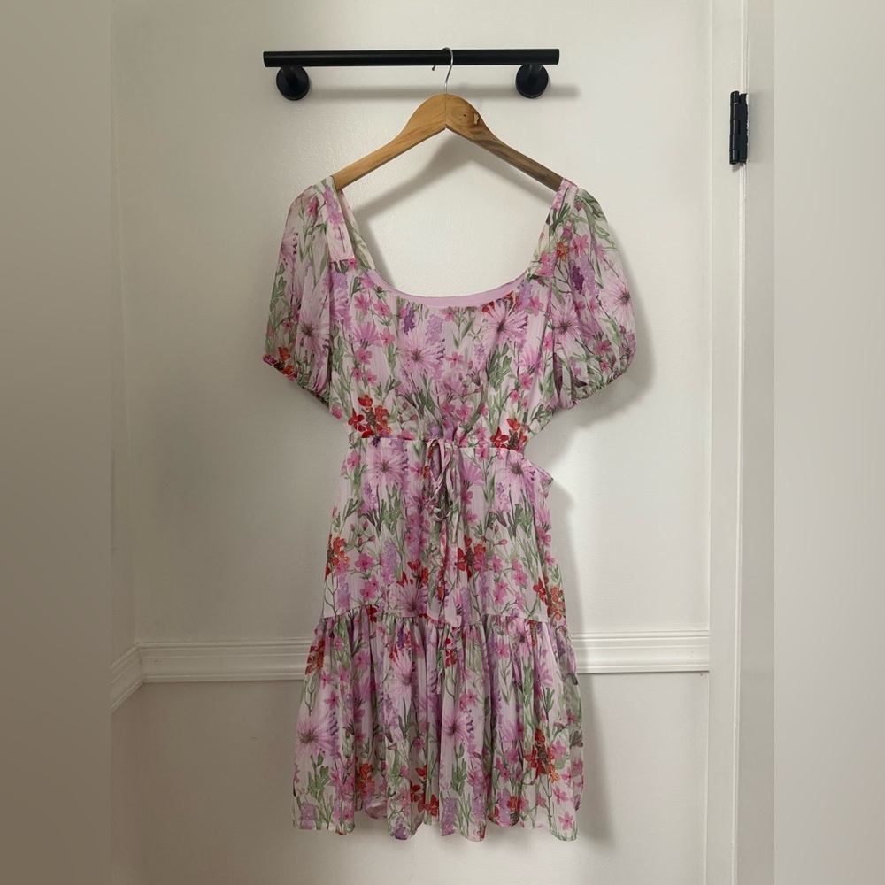 Floral Pink Dress